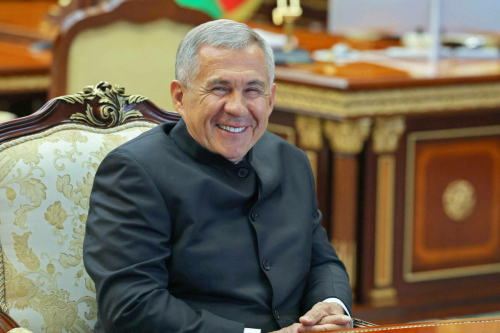 Рөстәм Миңнеханов Минск шәһәрендә «Тәмле Казан» фестивалендә булды