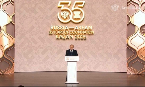 Путин АСЕАН саммиты делегацияләре башлыклары хөрмәтенә тантаналы кабул итүдә чыгыш ясады
