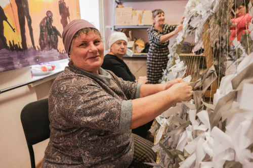 Әлмәттә махсус операция хәрбиләренә ярдәм итүче волонтерларга багышланган күргәзмә ачыла