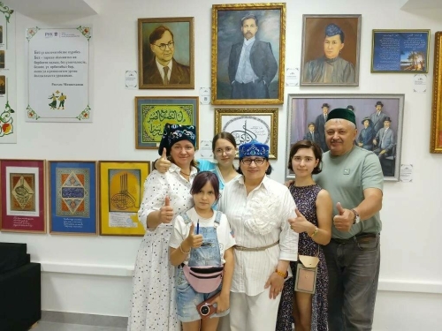 Казан кооператив институтының татар мәдәнияте үзәгендә Касыйм татарлары кунакта булды