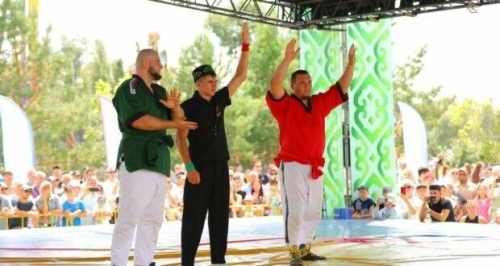 Омскида үтүче XXVI Федераль Сабан туеның көрәш батыры билгеле