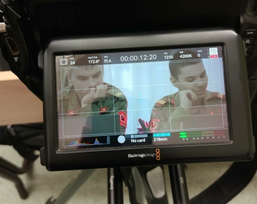 Казан кадет интернат-мәктәбендә Бөек Ватан сугышы геройлары турында фильм төшерелгән