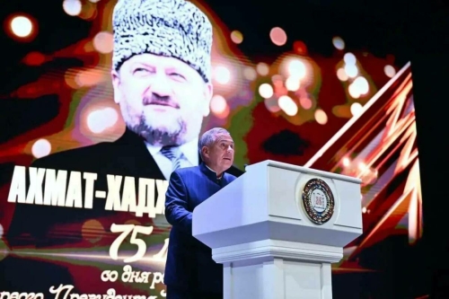Миңнеханов Әхмәт-Хаҗи Кадыйровның 75 еллыгына багышланган чарада катнашты