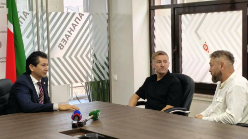Габделганиев эшкуарлар белән Маркировкалау үзәгенең эше турында фикер алышты