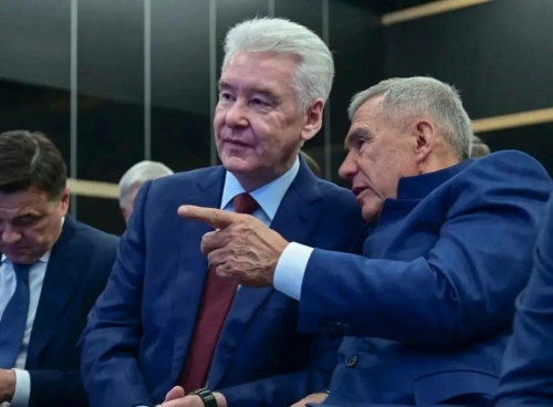 Рөстәм Миңнеханов Сергей Собянинны Хезмәт Герое исеме бирелү белән котлады