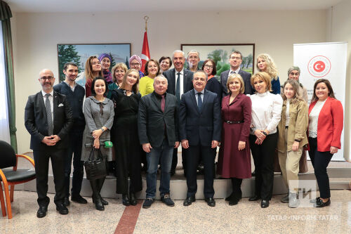 Төркиянең Казандагы баш консулы Исмәт Эрикан журналистлар белән очрашты