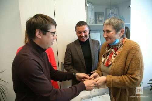 "Туганайлар" газетасы редакциясендә