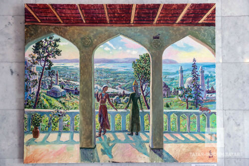 Ислам мәдәнияте музеенда Марат Гобәйдуллинның «Милли мираска сәяхәт» күргәзмәсе 