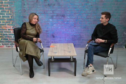 Гөлүсә Шаһбан белән әңгәмәдән фоторепортаж
