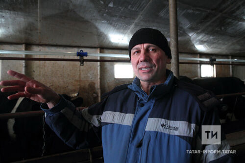 Фермер Фәнис Әхмәтханов белән очрашудан фоторепортаж
