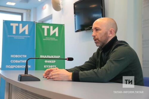 Журналист Фәрит Салихов белән интервью - фоторепортаж