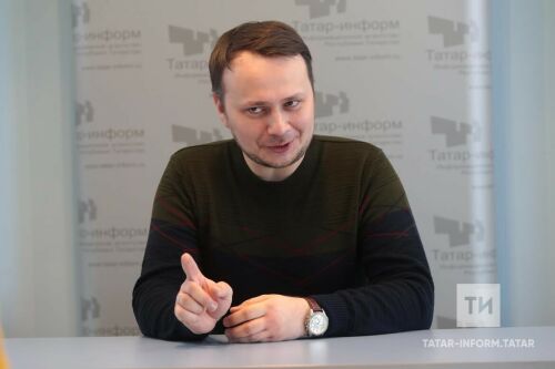 Иркен Мостафин белән әңгәмәдән фоторепортаж