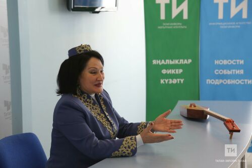 Җырчы Лидия Әхмәтова белән әңгәмәдән фоторепортаж