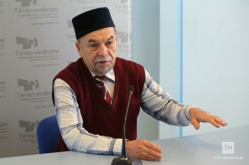 Язучы Хисаметдин Исмәгыйлев белән әңгәмәдән фоторепортаж