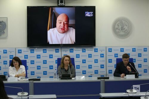 III «Tamga» режиссерлар лабораториясенә багышланган матбугат конференциясе