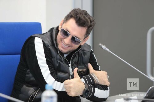 «Уйнагыз гармуннар» фестиваленә багышланган матбугат очрашуыннан фоторепортаж