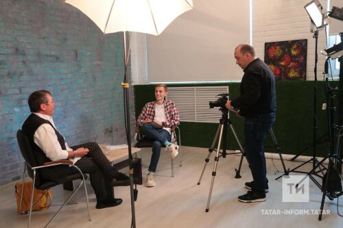 Блогер Рафис Атаказ белән әңгәмәдән фоторепортаж