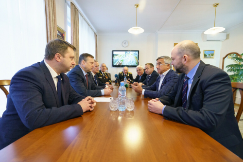 Североморскида О.А.Прасов белән очрашудан фоторепортаж