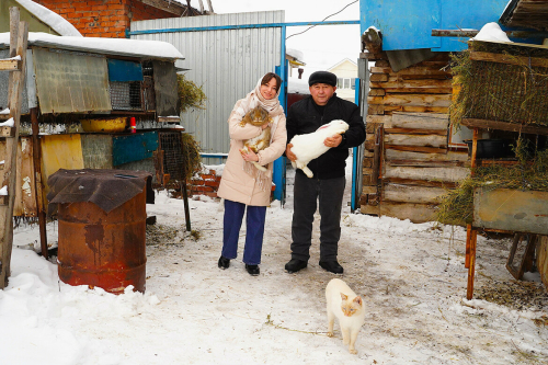 Мамадыш районында куян асраучы фермер - фоторепортаж