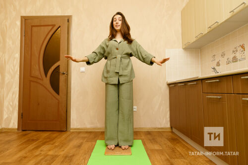 Кадак өстендә басып тору буенча белгеч Айсылу Хөсәенова белән әңгәмәдән фоторепортаж