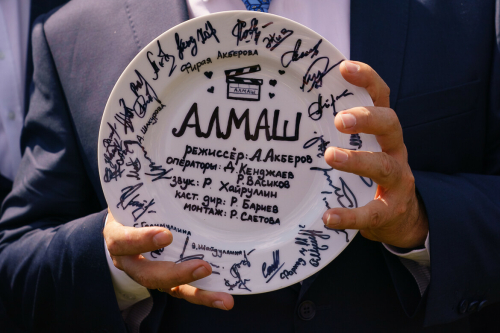 "Алмаш" сериалын төшерә башлаудан фоторепортаж