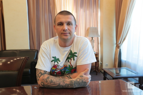 Рэпер Альберт Нурминский белән әңгәмәдән фоторепортаж