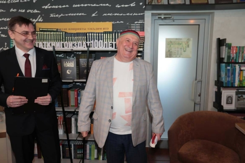 "Казан утлары" сериясендә Рәдиф Сәгъдинең яңа китабын тәкъдим итүдән фоторепортаж