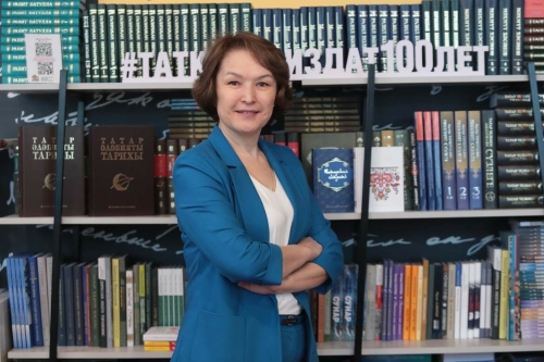 Төмәннән укытучы Халидә Кирамова белән әңгәмәдән фоторепортаж