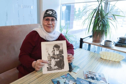 Журналист Нәсимә Садыйкова белән әңгәмәдән фоторепортаж