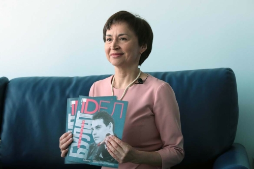 "Идел" журналының баш мөхәррире Гөлүсә Закирова белән әңгәмәдән фоторепортаж