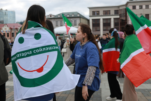 "Мин татарча сөйләшәм - 2023" акциясеннән фоторепортаж