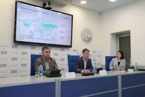 “Татсофт”ның яңа тәрҗемә сервисларына багышланган матбугат очрашуыннан фоторепортаж