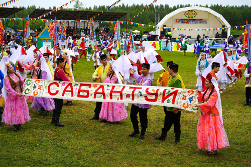 Теләче Сабантуе ачылышыннан фоторепортаж