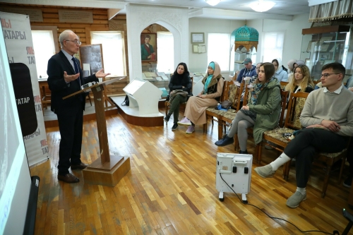 Идел буе Болгар дәүләтендә Ислам кабул итү турында лекциядән фоторепортаж
