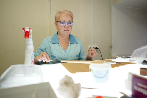 ИЯЛИның Язма һәм музыкаль мирас үзәгеннән (Мирасханә) фоторепортаж