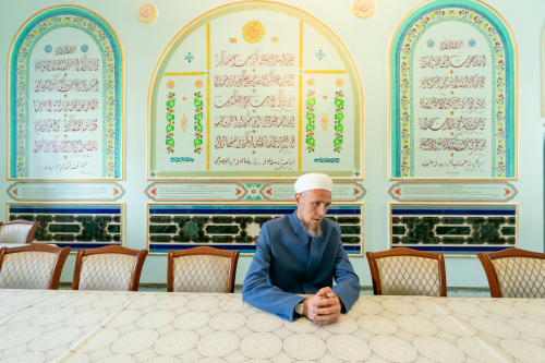 Апанай мәчете имам-хатыйбы Нияз хәзрәт Сабиров белән интервьюдан фоторепортаж