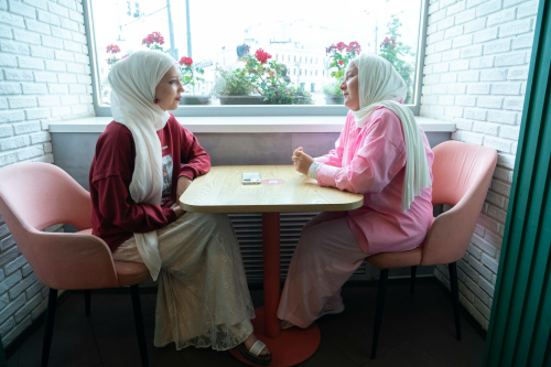 Рәссам Гүзәл Хәйбуллова белән интервьюдан фоторепортаж