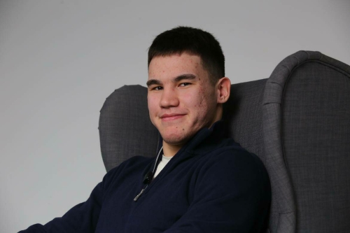 Көрәшче Ислам Закиров белән интервьюдан фоторепортаж