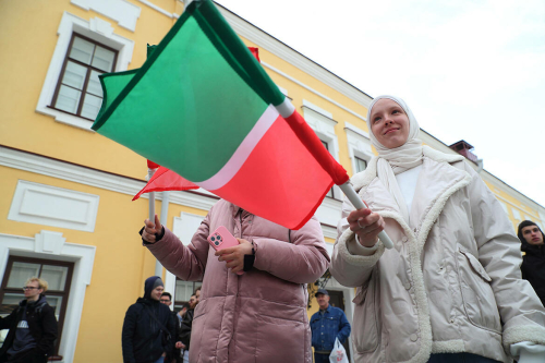 «Мин татарча сөйләшәм - 2026» акциясеннән фоторепортаж