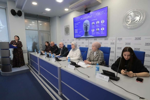 «Нейротатар фестивале»нә багышланган матбугат очрашуыннан фоторепортаж