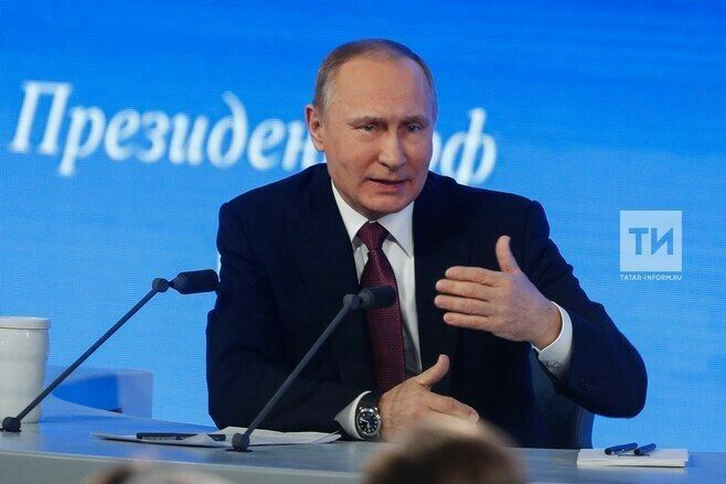 Путин Россиядә милли мәсьәлә кискен тормый дип белдерде