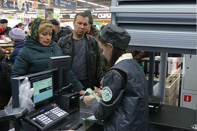 Роспотребнадзор, кассалар сафтан чыккан очракта, продуктларны фотога төшерергә тәкъдим итә