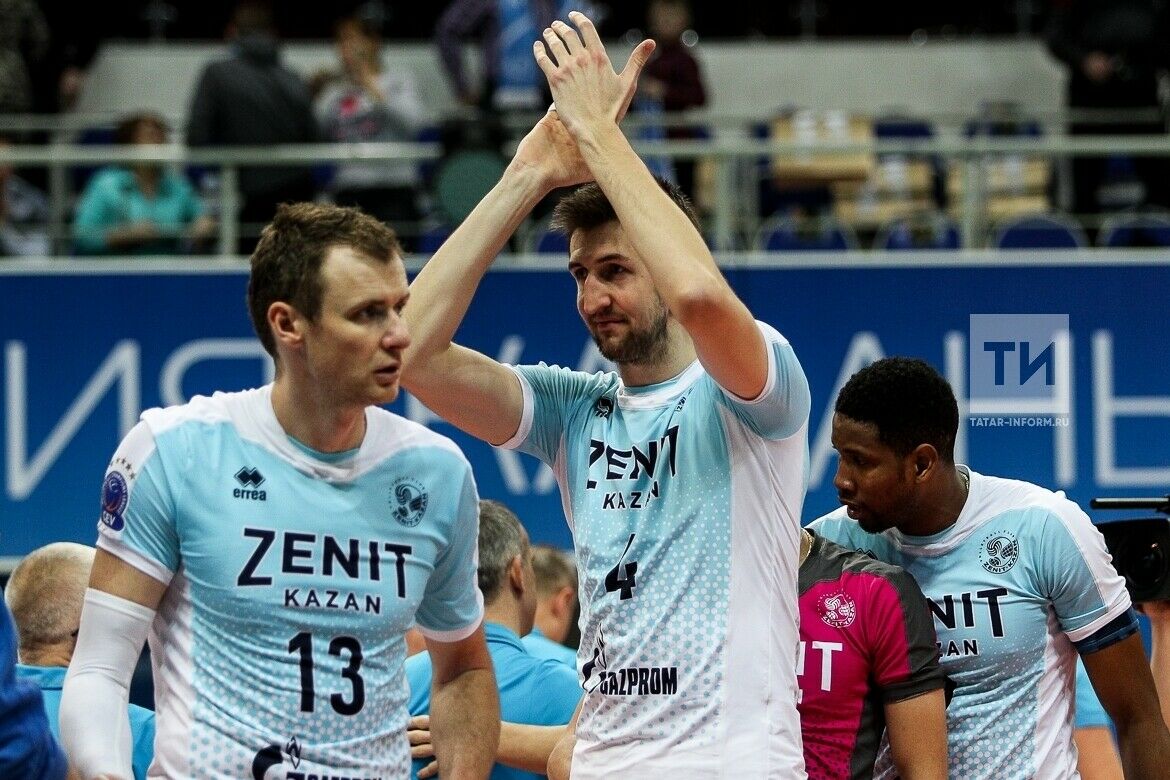 "Зенит" волейболчылары лидерлык өчен көрәштә Польшаның "Ястшембски" командасын отты