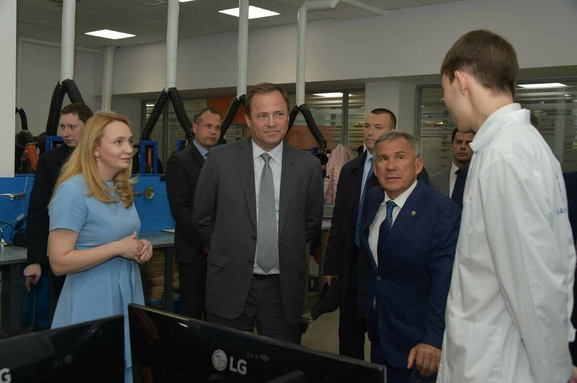 Игорь Комаровка Чаллыда виртуаль медицина лабораториясе проекты тәкъдим иттеләр