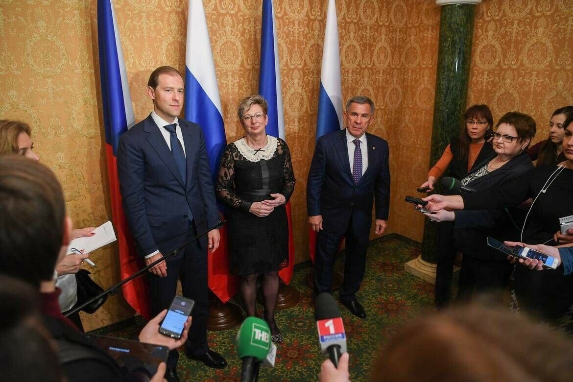 Миңнеханов Татарстан һәм Чехия хезмәттәшлегендә машина төзелеше потенциалы турында әйтте