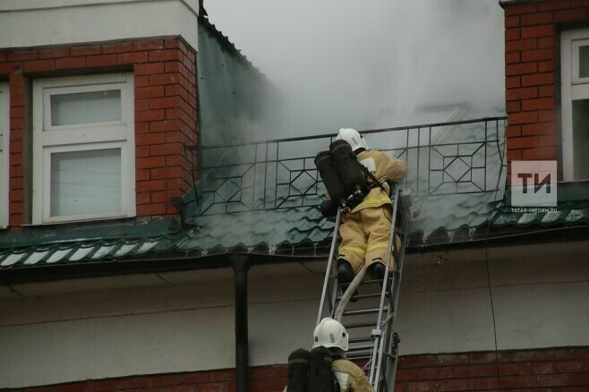 Түбән Камада янгын сүндерүчеләр 71 яшьлек фатир хуҗасын коткарган