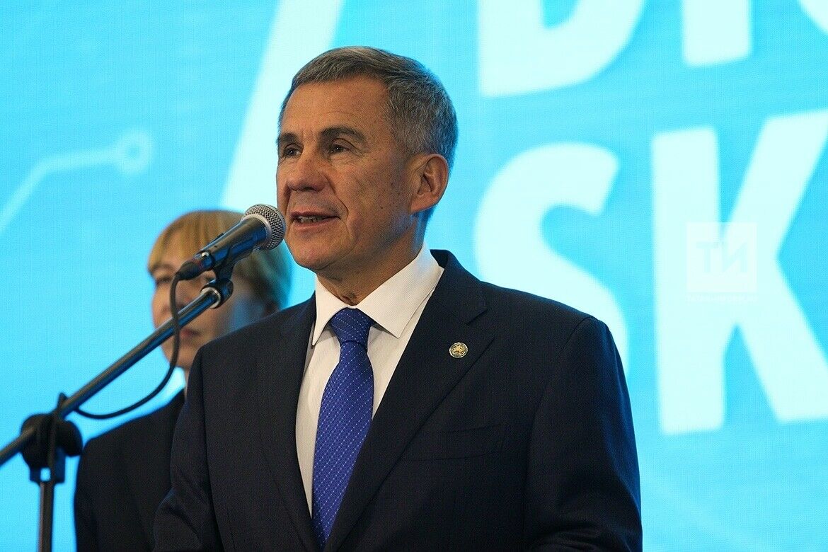 Рөстәм Миңнеханов: Татарстан – идеяләрне һәм технологияләрне тормышка ашыру полигоны
