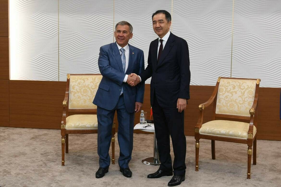 Рөстәм Миңнеханов: Татарстан һәм Казахстан үзара хезмәттәшлекне үстерәчәк