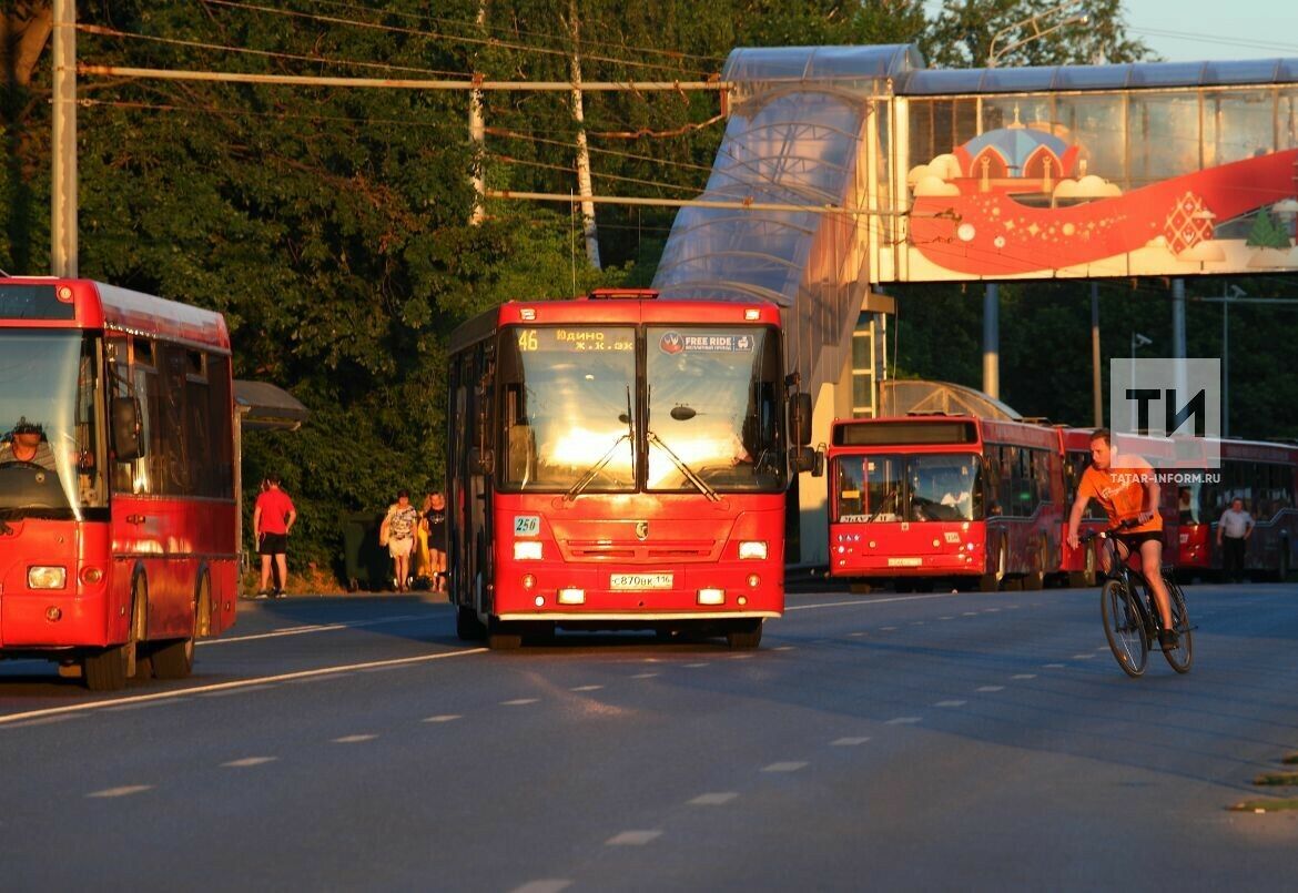 4 һәм 5 августта Казанда җәмәгать транспортының эш графигы үзгәрә