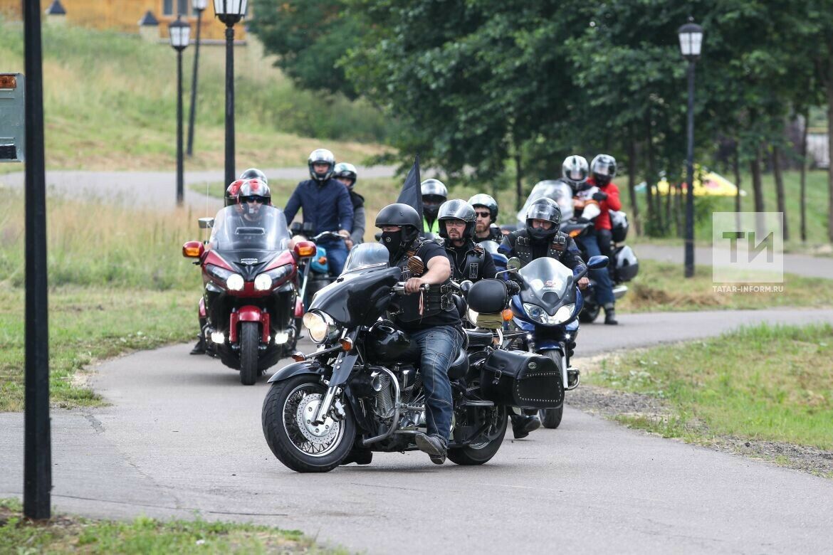 Әлмәттә байкерларны тикшерәләр